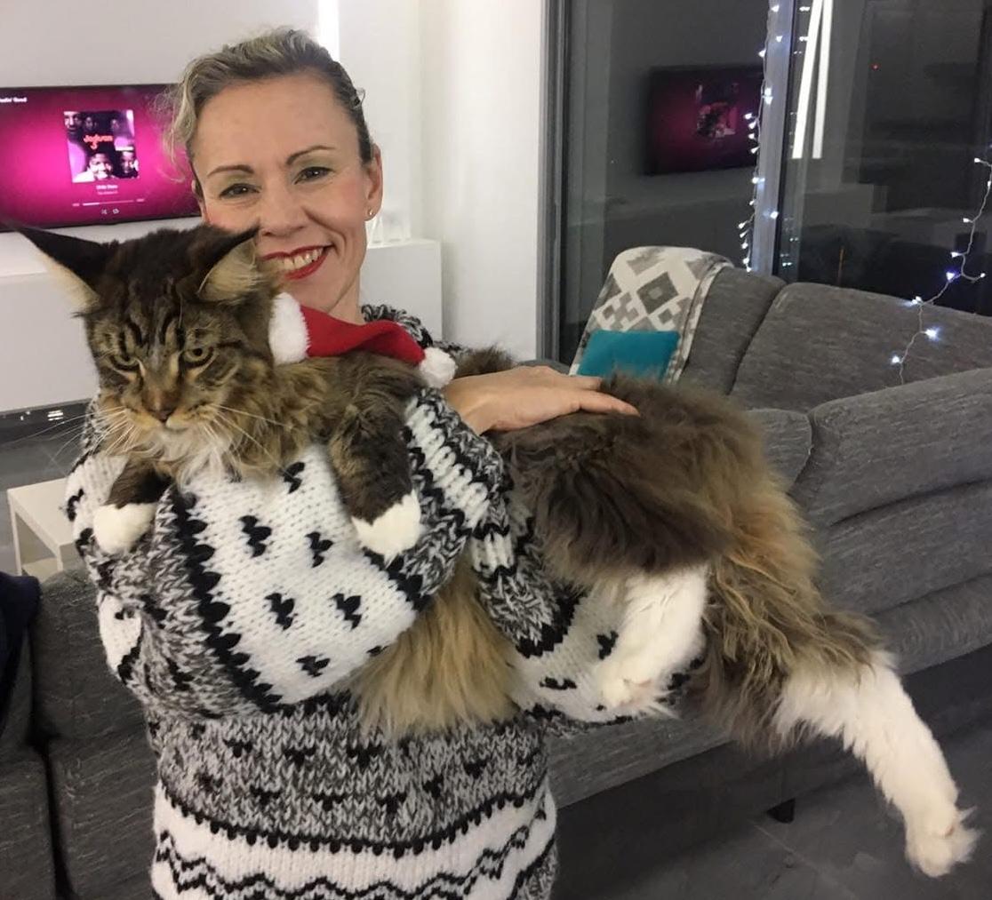 Portrait of Elena, founder of Elena's Cat Care Amstelveen